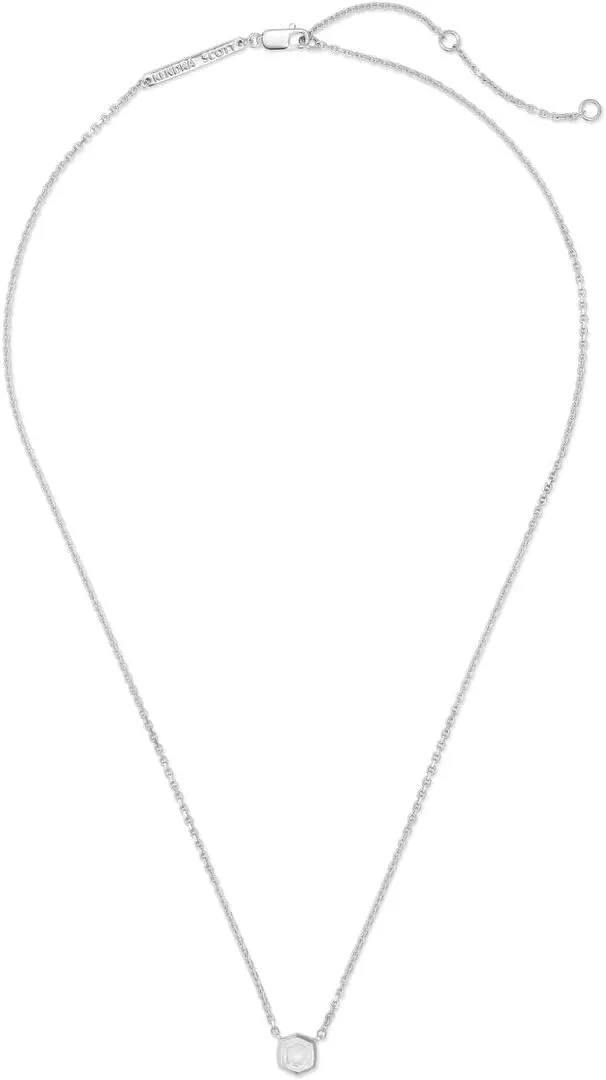Kendra Scott Davie Pendant Necklace in Sterling Silver, Fine Jewelry for Women