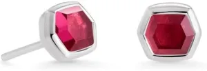 Kendra Scott Davie Stud Earrings in Sterling Silver, Fine Jewelry for Women