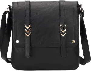 KL928 Crossbody Bags for Women Soft FAUX Leather Wallet Purses Adjustable Strap Medium Shoulder Handbags