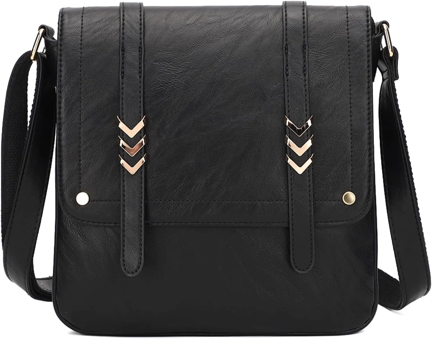 KL928 Crossbody Bags for Women Soft FAUX Leather Wallet Purses Adjustable Strap Medium Shoulder Handbags