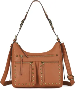 KL928 Large Hobo Shoulder Bag for Women Soft Faux Leather Handbags Fashion Tote Purse Adjustable Strap