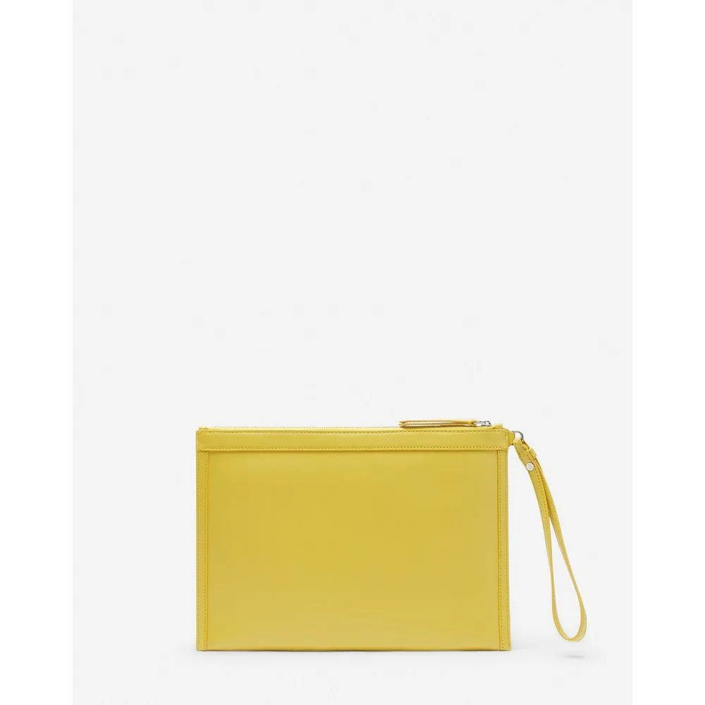 Lanvin "Yellow Leather Men Wallet"