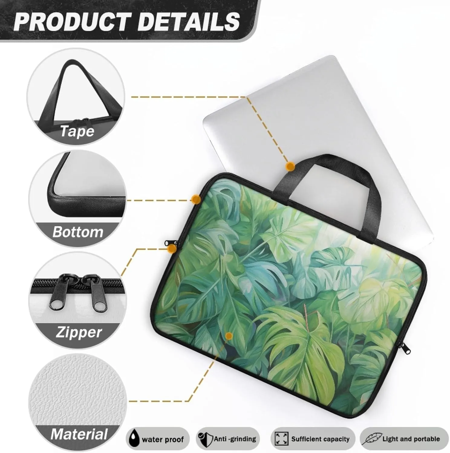 Laptop Bag for Women Men Computer Bag
