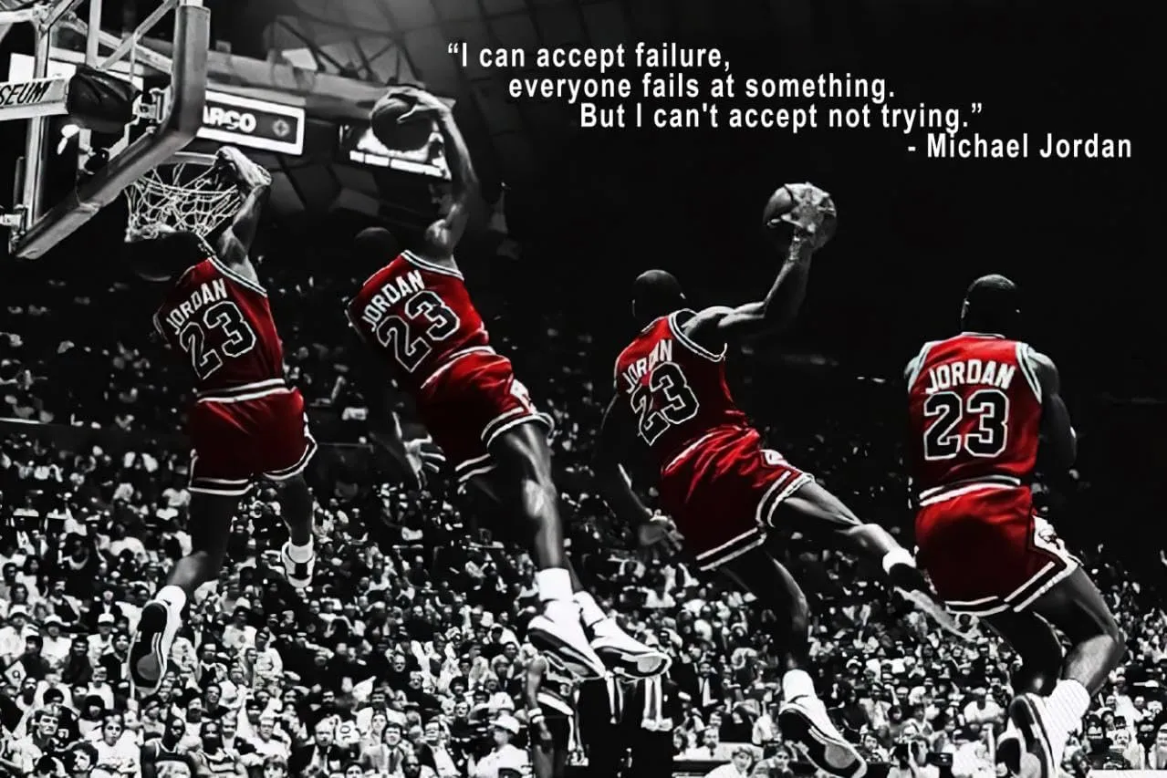Large Sports Poster (24"x32"), Basketball Superstar Michael Jordan, Bedroom Gymnasium Wall Art Decor, Unframed Canvas Poster (Pattern - B)