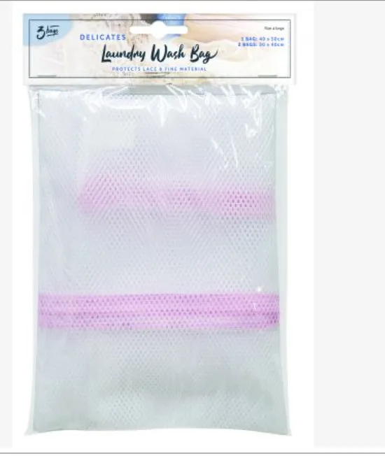 Laundry Wash Bags 3 Pk