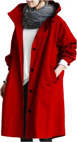 LCMTWX Trench Coat for Women 2023 Outwear Womens Elegant Windbreaker Wild Winter Women's Coat Black Trench Coat Women