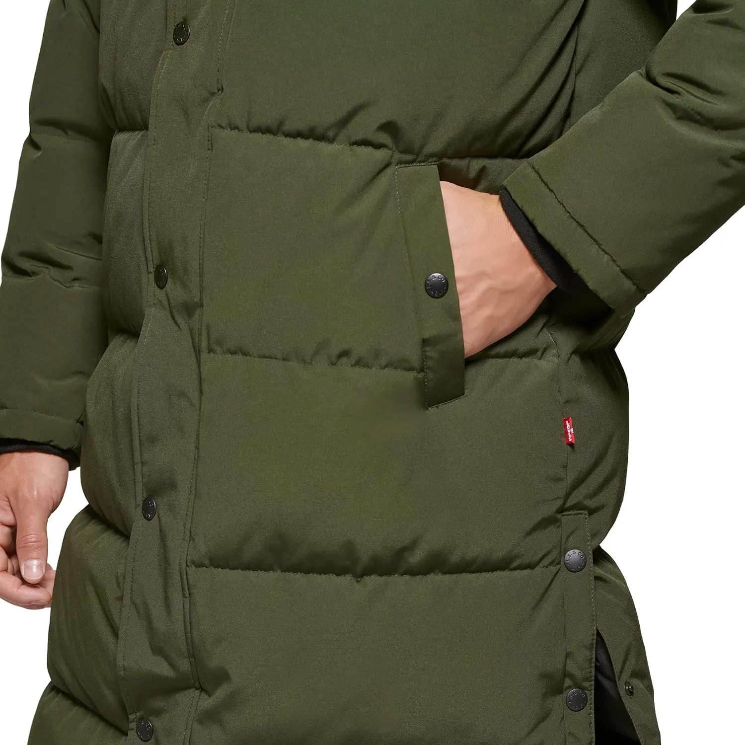Levi's Men's Arctic Cloth Extra Long Parka Jacket