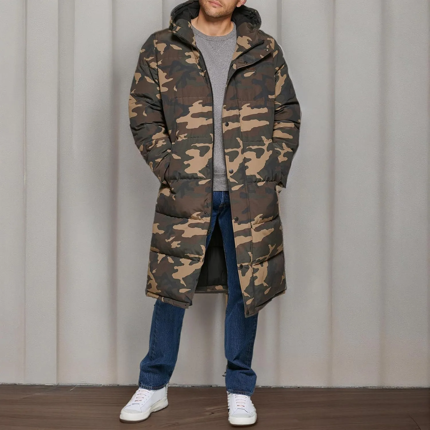 Levi's Men's Arctic Cloth Extra Long Parka Jacket