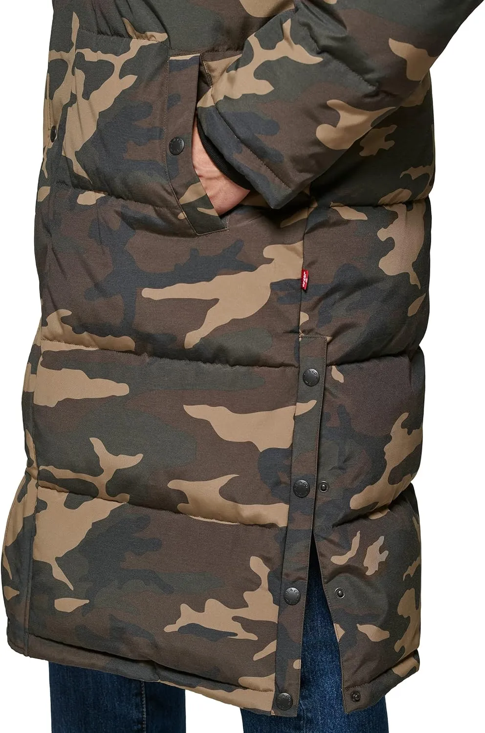 Levi's Men's Arctic Cloth Extra Long Parka Jacket