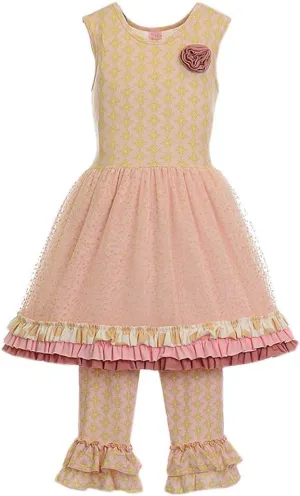 Little Girls' Ruth Fruits of The Spirit Tutu Dress 3T Tan