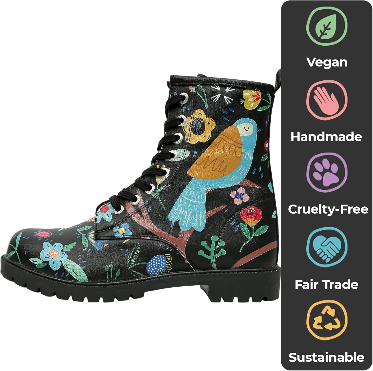 Long Boots for Women – Vegan Leather and Unique Design Womens Winter Boots, Comfortable and Stylish Womens Boots