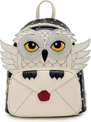 Loungefly Harry Potter Hedwig Howler Womens Double Strap Shoulder Bag Purse
