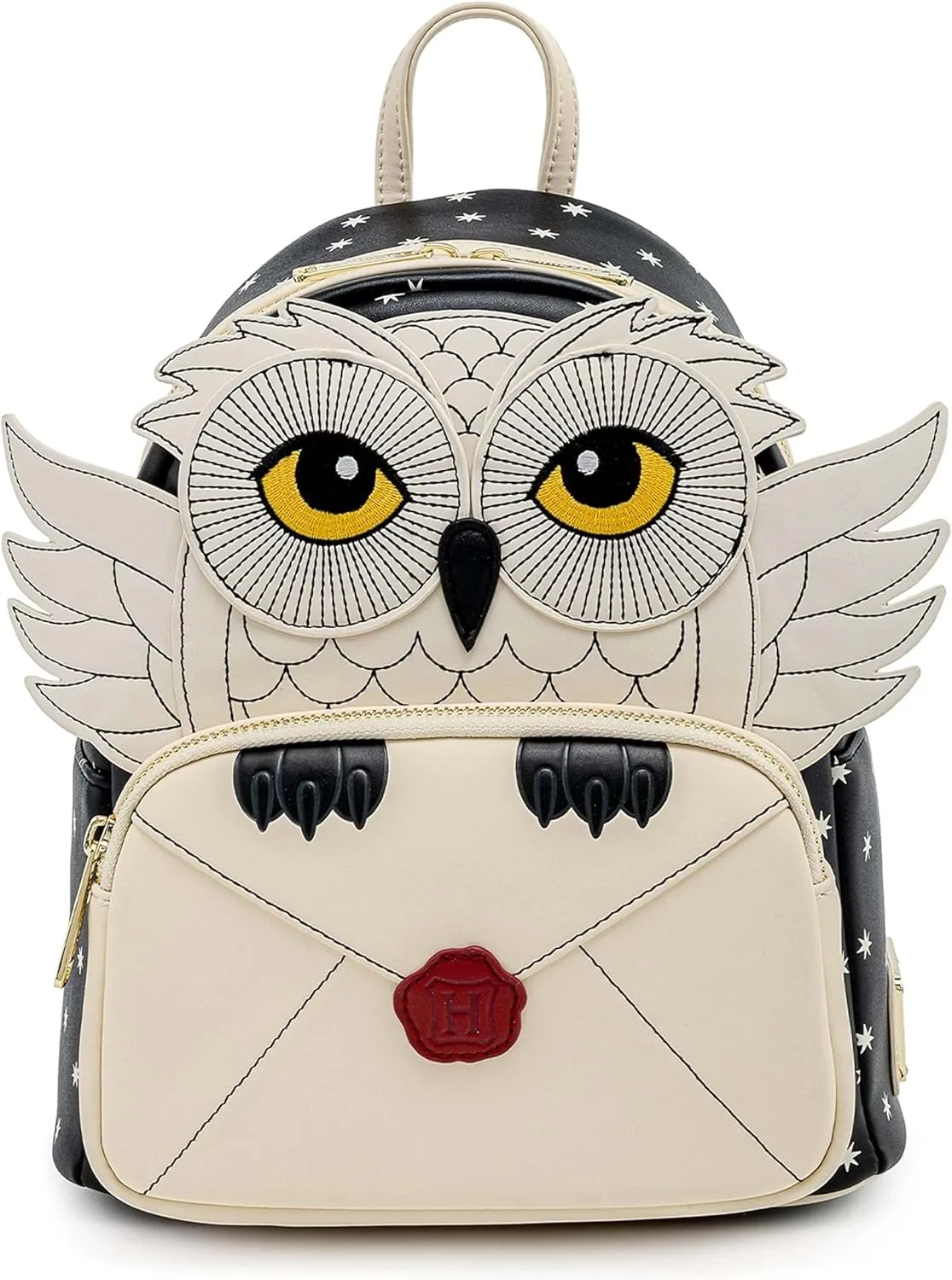 Loungefly Harry Potter Hedwig Howler Womens Double Strap Shoulder Bag Purse