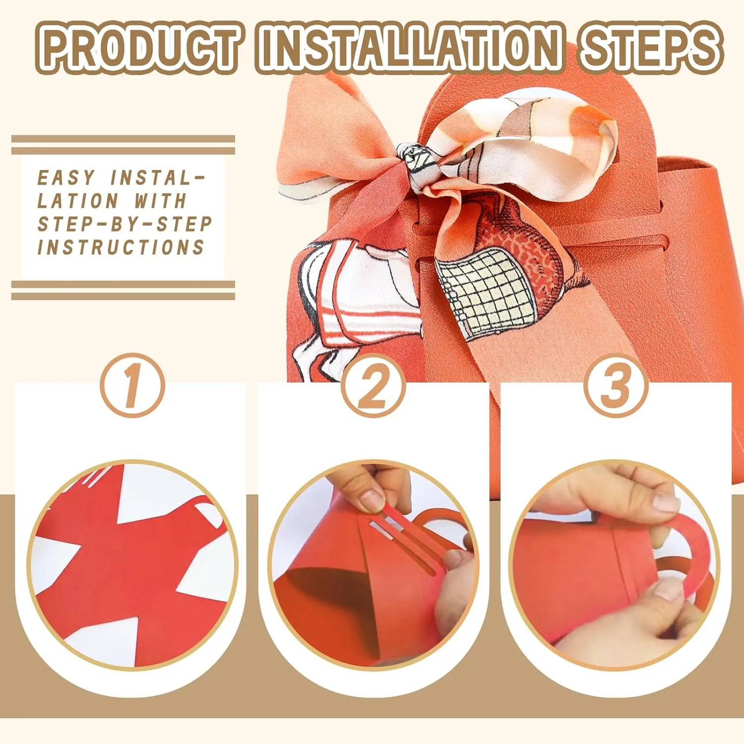 LPEIEB 12 Pack Leather Ribbon Candy Bag Gift Bags PU Wedding Gift Bags with Handle Ribbon Reusable Party Favor Boxes for Weddings Birthdays Christmas Baby Showers Halloween(White)