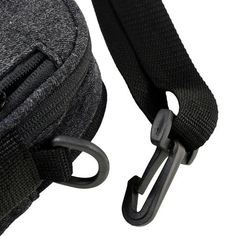Magenta Skateboards Square Pouch Bag | Black Denim