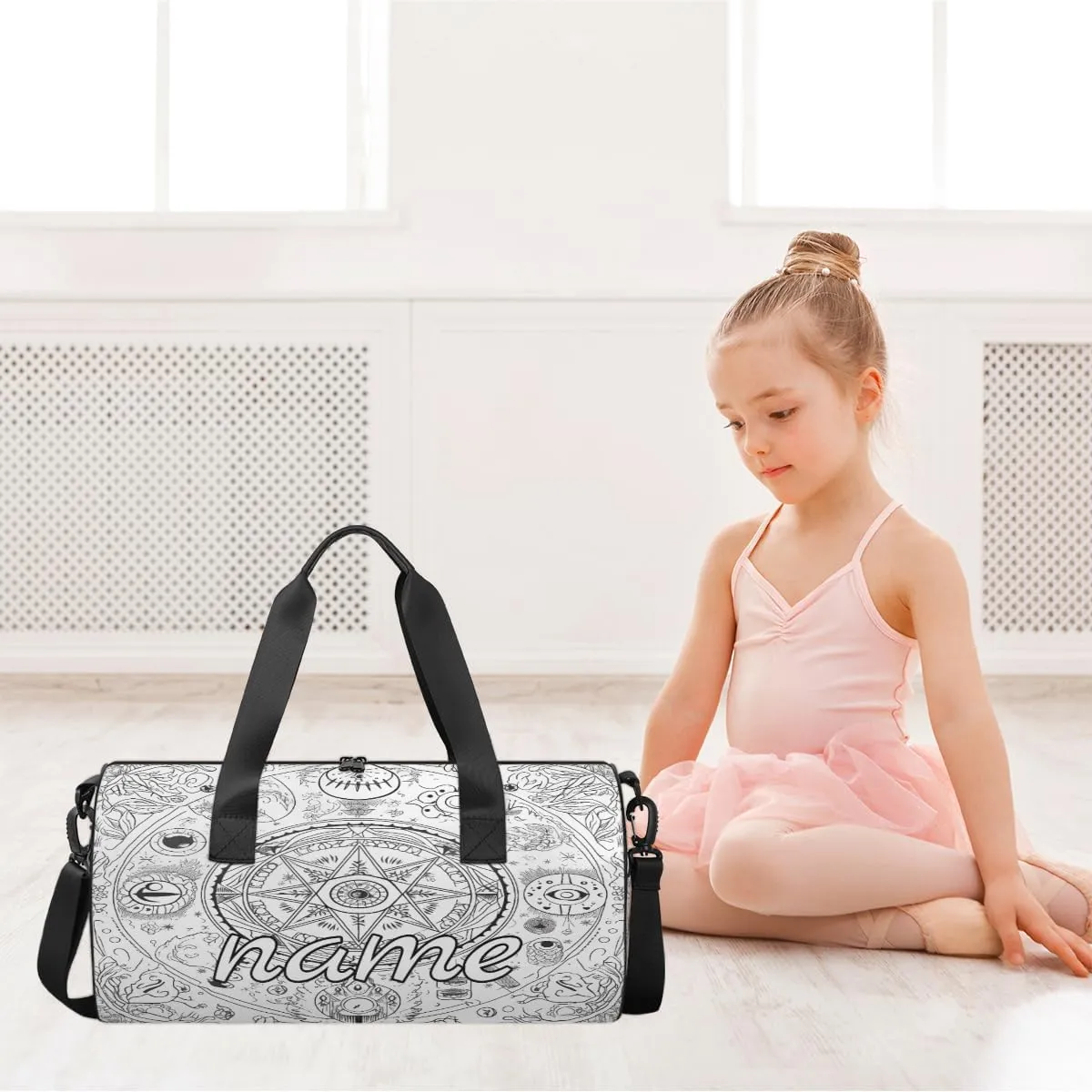 Magical Formation Print Custom Duffel Bags Weekender Bags Custom Sport Duffel Bag Carry on Overnight Weekender Bag