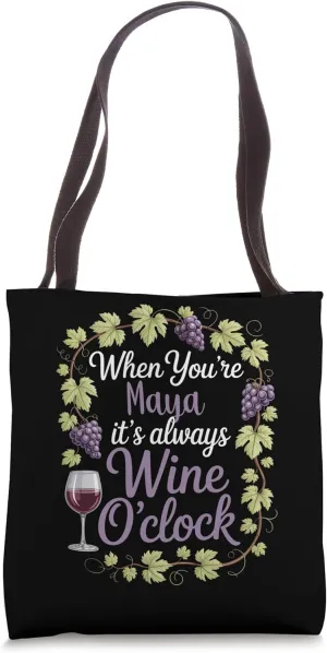 MAYA Personalized Women's Gift Custom MAYA Tote Bag