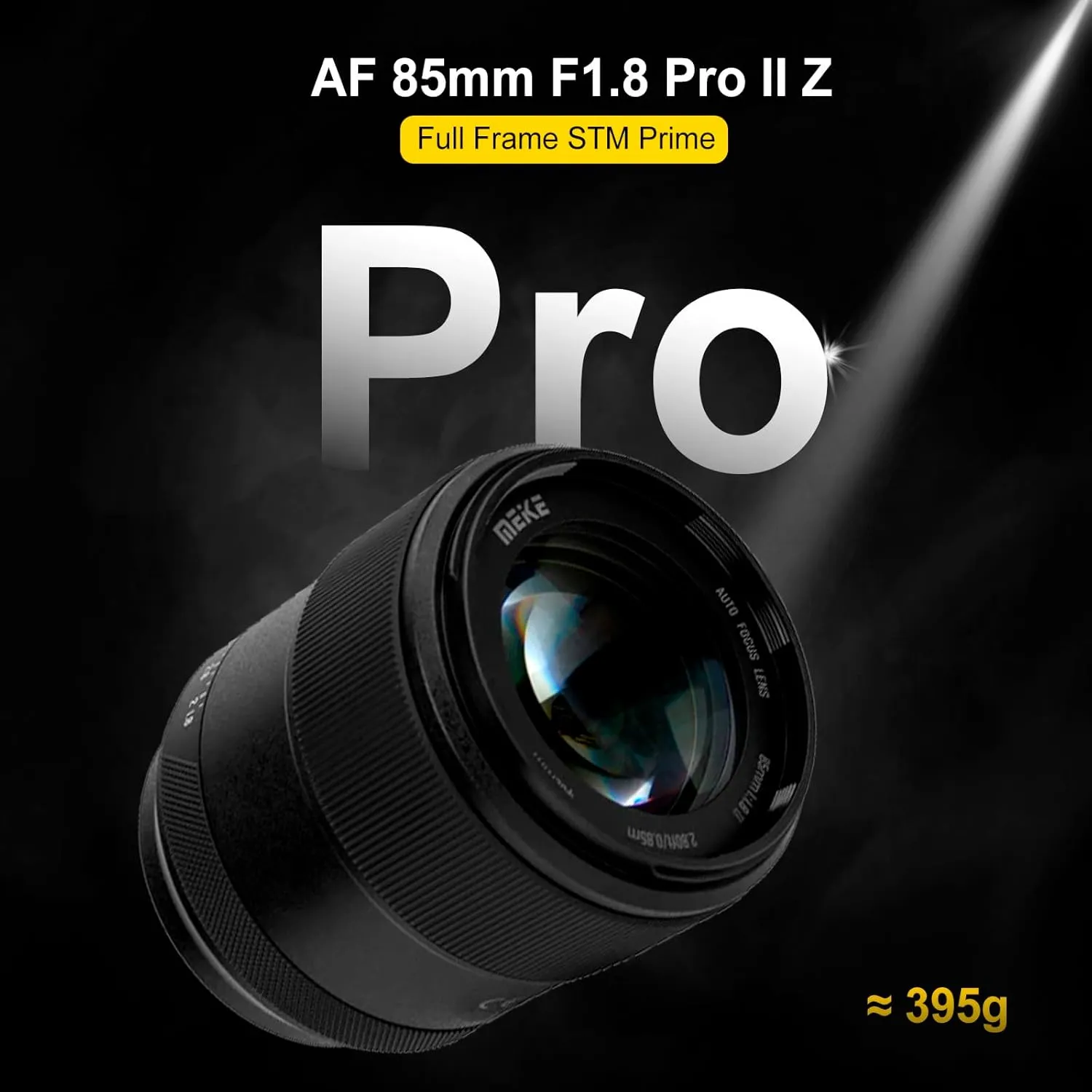 Meike 85mm f1.8 Pro II Z-Mount Medium Telephoto Full Frame STM Auto Focus Portrait Prime Lens for Nikon Z-Mount Cameras Z50 Z50II Z5 Z6 Z7 Z6II Z7II Z9 Z30 Z fc