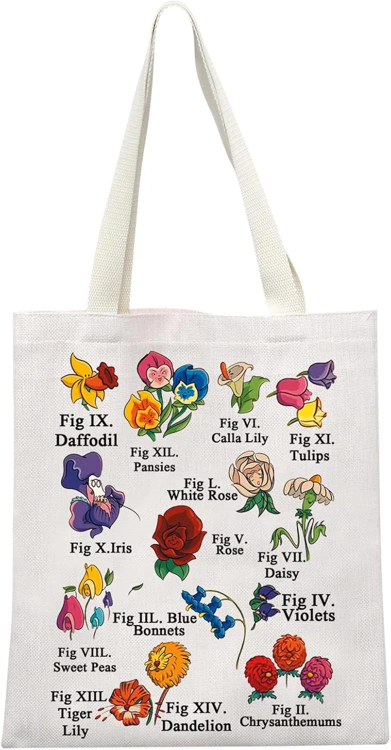 MEIKIUP Alice Fairy Tale Theme Gift Wonderland Flowers Makeup Bag Zipper Pouch Lover Gift