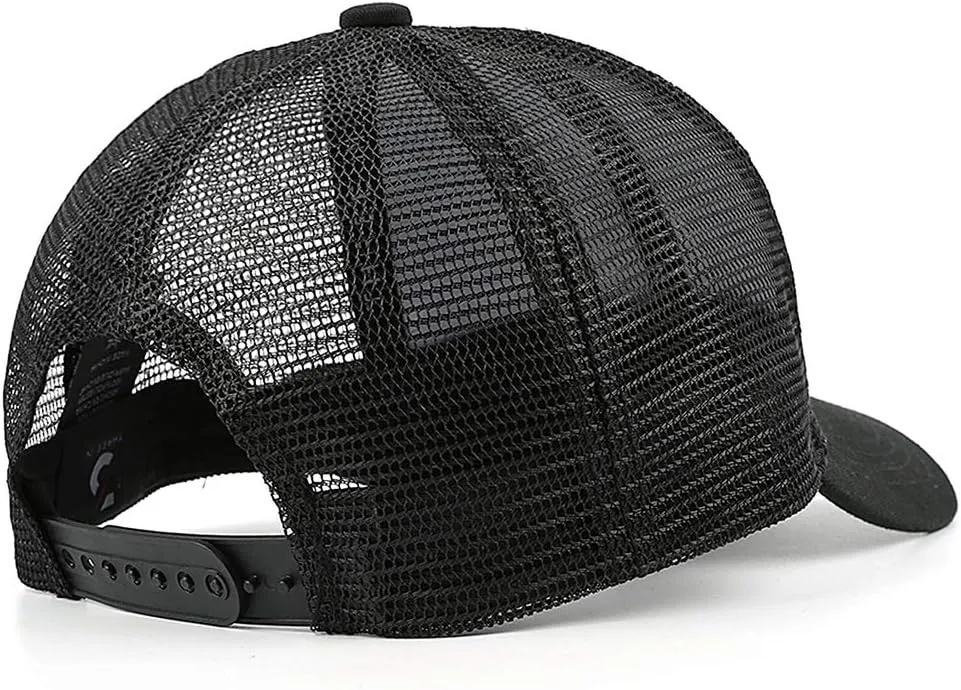 Men's Hat Gifts for Dad Husband Grandpa Father's Day Christmas Birthday Gifts Trucker Hat Leather Pattern Baseball Cap