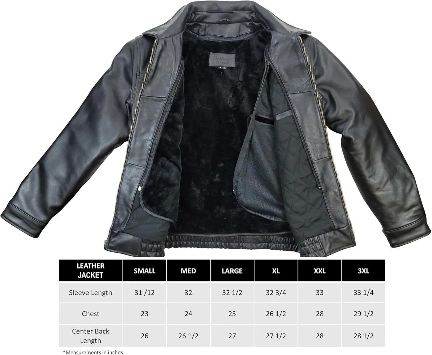 Mens Leather Jacket Mens Genuine Leather Bomber Jacket Motorcycle Jacket With Zip Out Liner