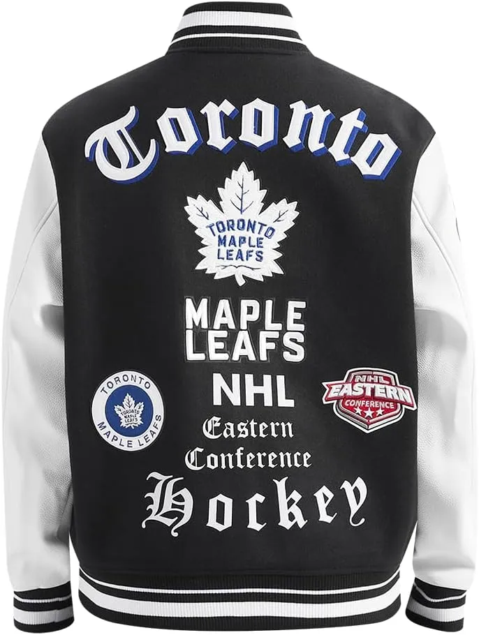 Mens NHL Old English Varsity Jacket