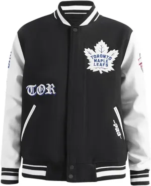 Mens NHL Old English Varsity Jacket