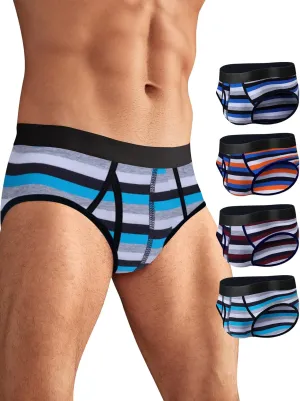 Men's Underwear Briefs Cotton for Men Soft Breathable Comfy U Pouch Brief