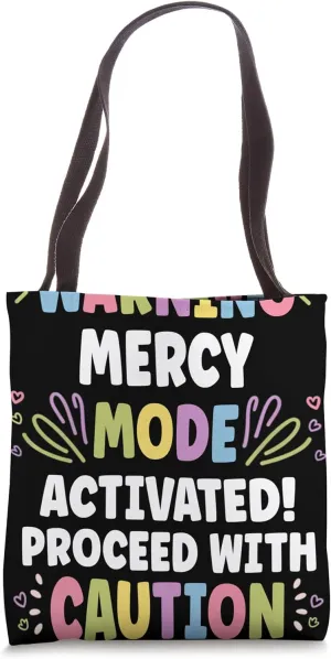 MERCY Personalized Name Funny Cute Custom MERCY Name Tote Bag