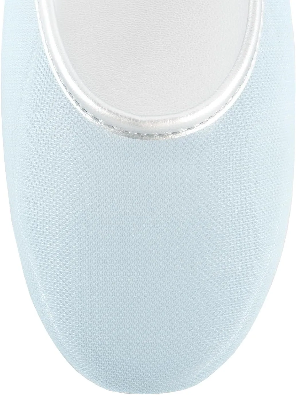 Mesh Ballet Flats for Women,Round Toe Tulle Breathable Ballerina Shoes,Slip on Comfortable Fashion Casual Daily Dress Shoes