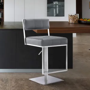 Michele Bar Stool, Gray