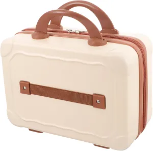 Mini Travel Makeup Bag Makeup Organizer Case Lightweight and Plastic Suitcase for Women