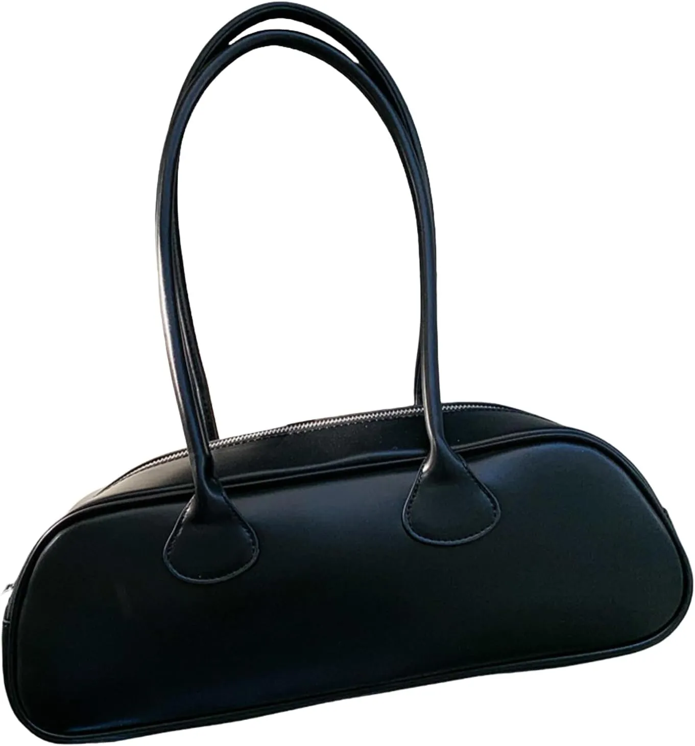 Minimalist Solid Color Bag,Unique Single Shoulder & Hand Carry, Trendy Small Square PU Armpit Purse for Women