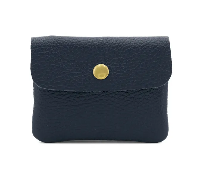 Monogram Small Leather Pocket Purse