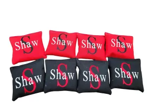 Monogrammed Cornhole Bags Custom All weather or corn full size duck canvas corn hole bean bag toss
