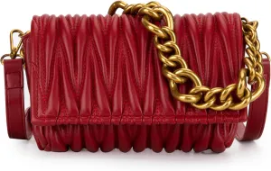 Montana West Quilted Handbags for Women Crossbody Bags Trendy Small Purses and Top Handle Handbags
