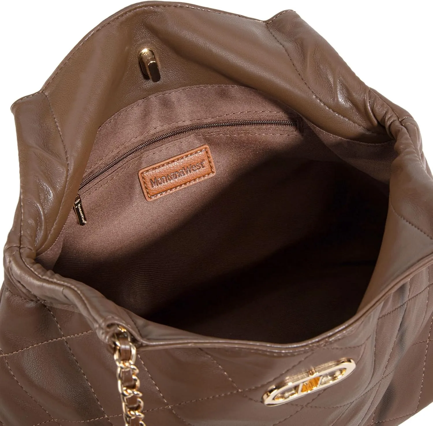 Montana West Quilted Hobo Bags for Women Puffer Shoulder Handbags