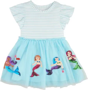 Mud Pie Baby Girls Children's Mermaid Tutu Dress
