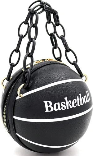Multicolored Graffiti Print Round Ball Shape Unique Clutch Top-Handle Satchel Handbag
