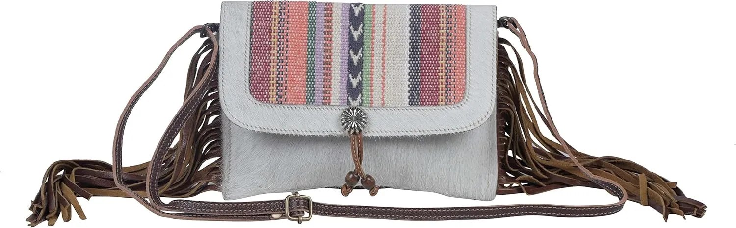 Myra Bag Delicate Hues Leather & Hairon Bag S-3816
