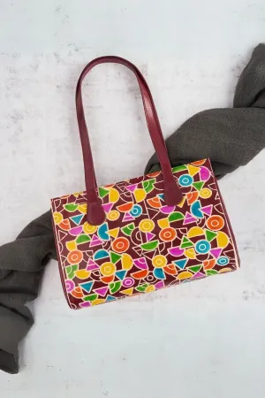 Natural leather bag
