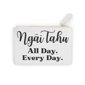 Ngāi Tahu All Day. Every Day. Mini Clutch Bag