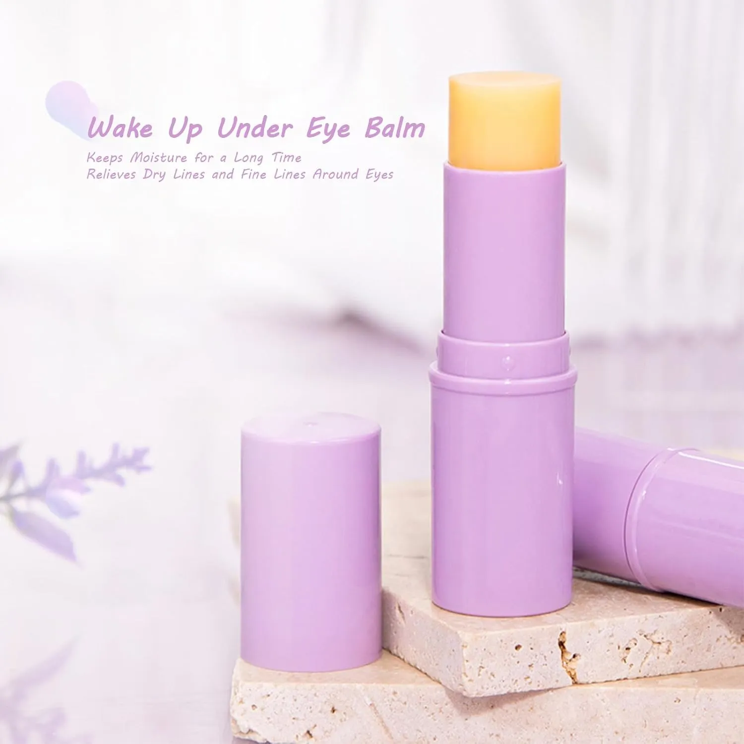 Niptic Under Eye Balm, Niptic Balm Erases EyeBalm, Revive Your Under Eyes in One Swipe, Vegan Hydrating Gel Stick, Anti Aging Brightening Eye Cream for Dark Circles, Puffiness and Bags (1PCS)