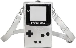 Novelty Controller Game Shaped Box Purse, Kawaii Mini Funny Fashion Shoulder Bag, Lightweight Leather Unique Crossbody Bag
