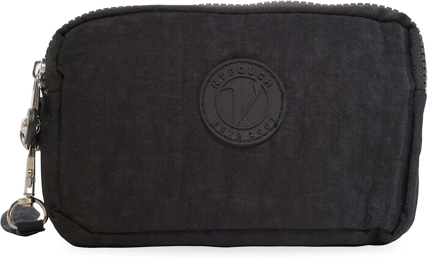 Nupouch Malibu Wristlet Three Zipper Wallet Purse
