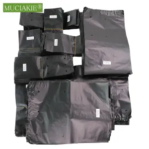 Nursing Growing Bags Pouch Black Plastic Pockets Breathable Garden Cultivation Indoor Outdoor Cultivation Planting Planter Pots