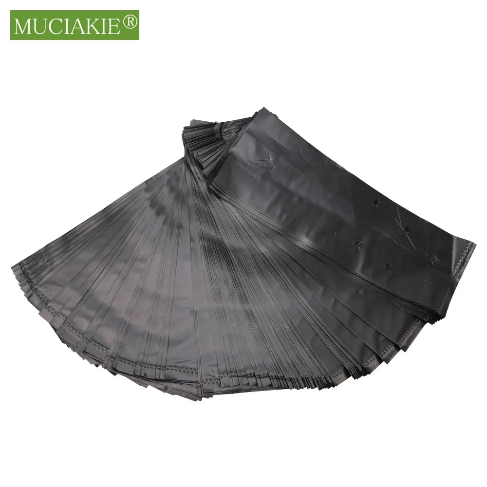 Nursing Growing Bags Pouch Black Plastic Pockets Breathable Garden Cultivation Indoor Outdoor Cultivation Planting Planter Pots