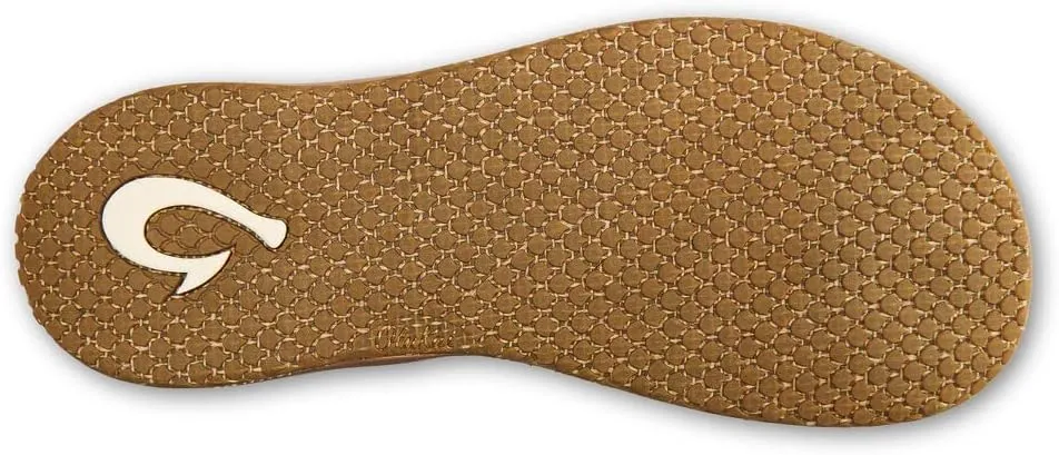 OLUKAI Paniolo Women's Premium Leather Sandals, Versatile & Unique Flip-Flop Slides, All-Day Comfort & Style