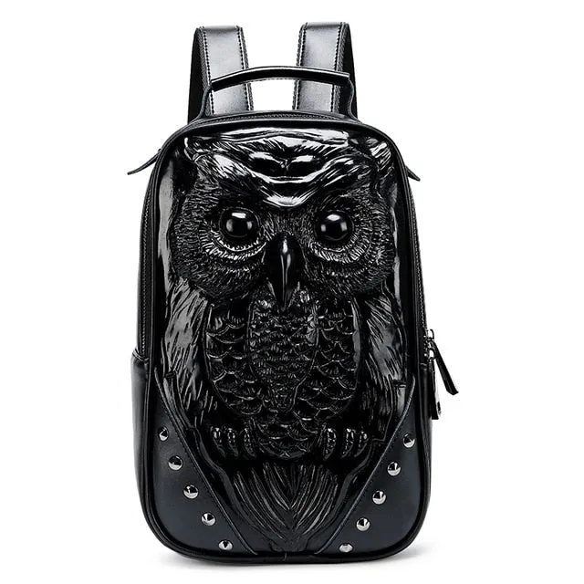 Owl Skull Backpack