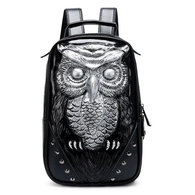Owl Skull Backpack